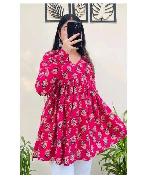 Allure Fashion Women's Short kurti Tunics