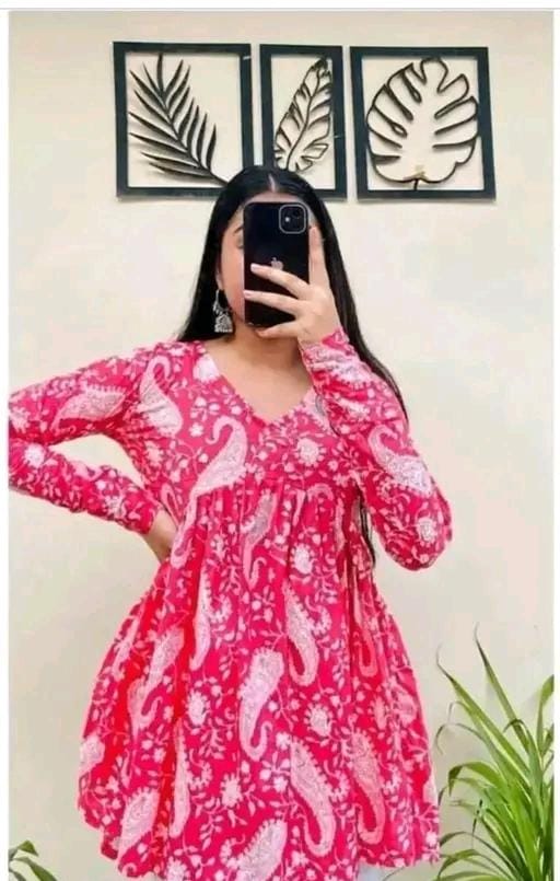 Allure Fashion Women's Short kurti Tunics