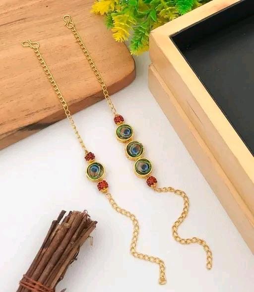 Allure Fashion Bhaiya Bhabhi Evil eye Couple Rakhi