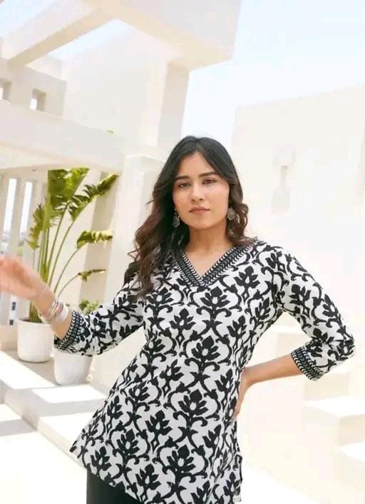Allure Fashion Women's Short kurti Tunics