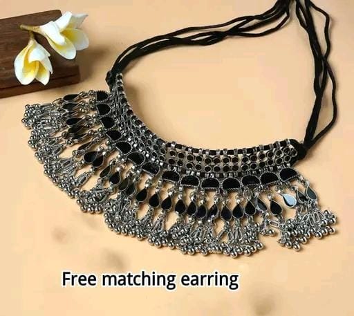 Allure Fashion Oxidised jewellery set