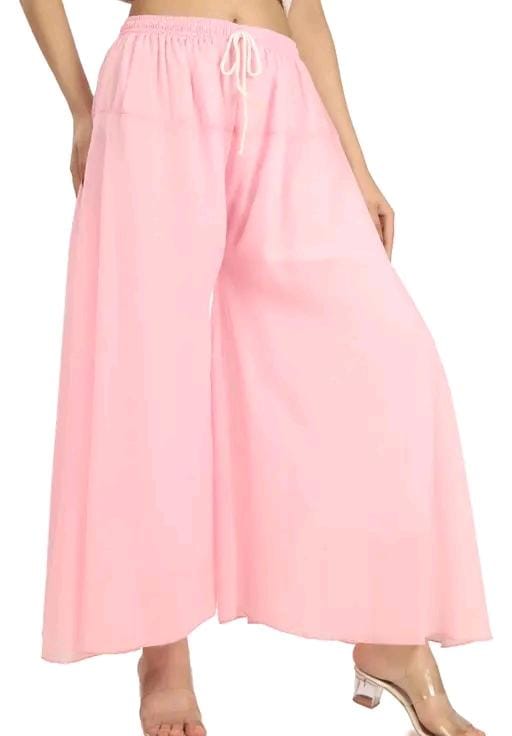 Allure Fashion Women's Flared Sharara Plazzao