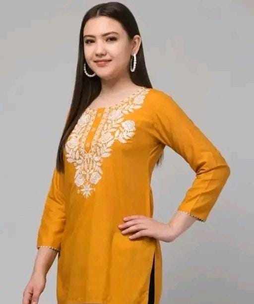 Allure Fashion Women's Short kurti Tunics