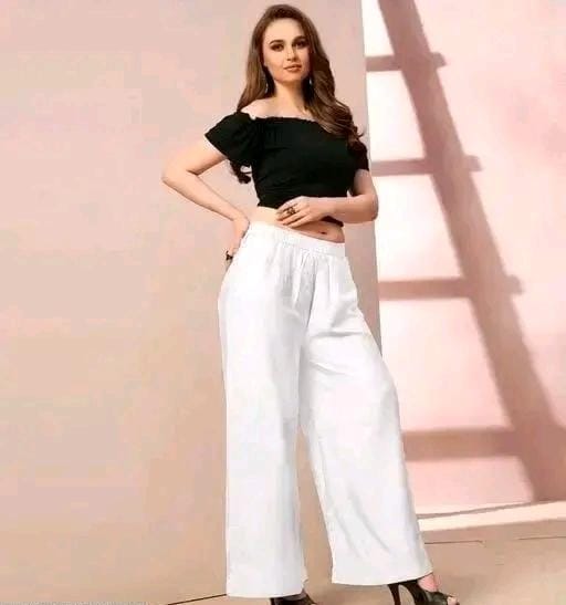 Allure Fashion Women's Flared Plazzao