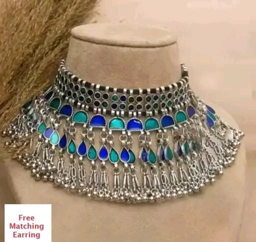 Allure Fashion Oxidised jewellery set