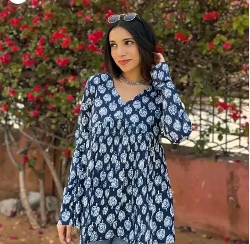 Allure Fashion Women's Short kurti Tunics