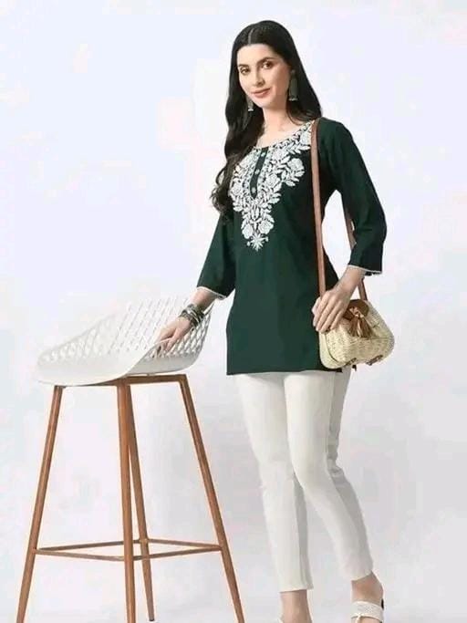 Allure Fashion Women's Short kurti Tunics