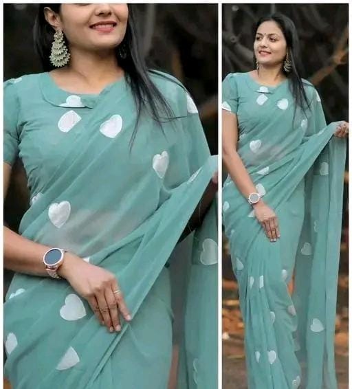 Allure Fashion Women's party wear Saree