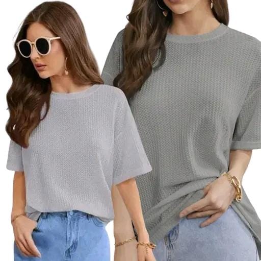 Allure Fashion Women's Tshirt(pack of 2)