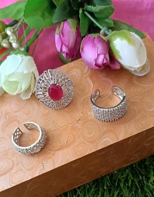 Allure Fashion Women's Rings Combo