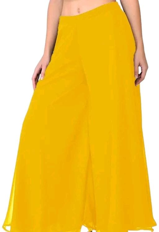 Allure Fashion Women's Flared Sharara Plazzao