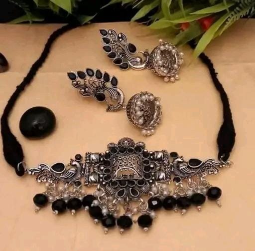 Allure Fashion Oxidised jewellery set