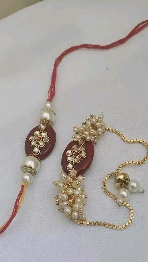 Allure Fashion Bhaiya Bhabhi Evil eye Couple Rakhi