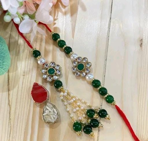 Allure Fashion Bhaiya Bhabhi Evil eye Couple Rakhi