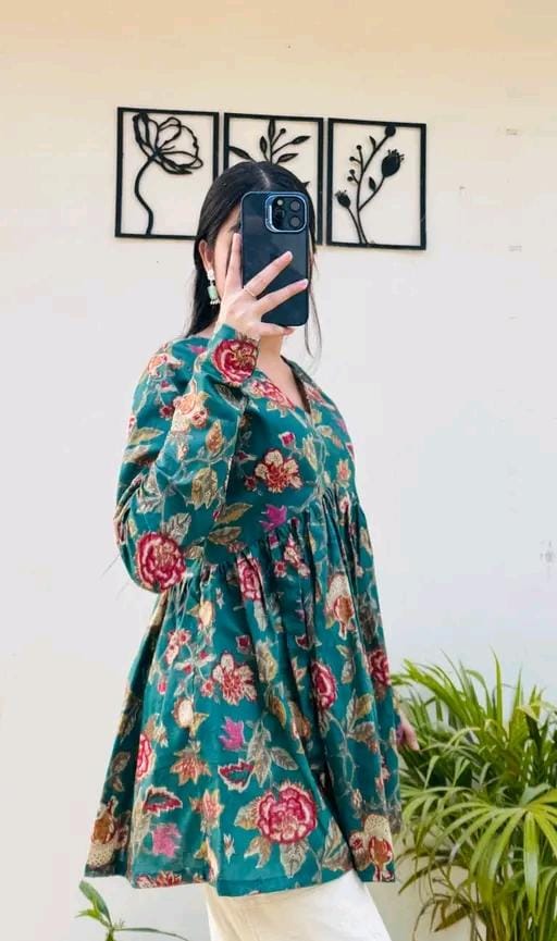 Allure Fashion Women's Short kurti Tunics