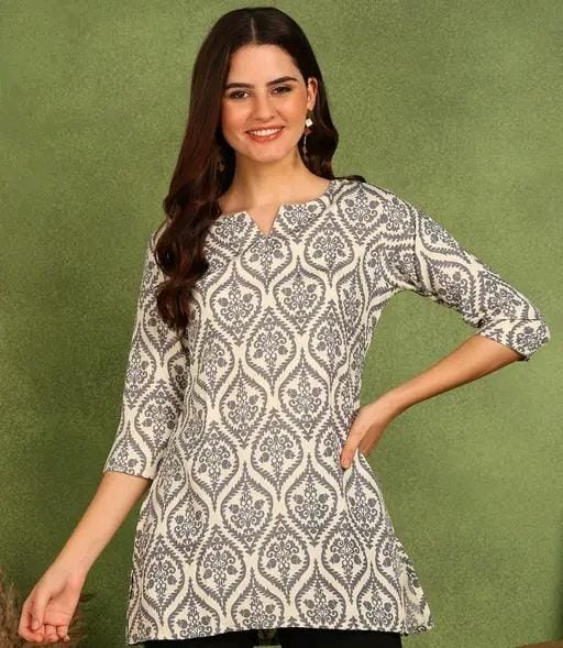 Allure Fashion Women's Short kurti Tunics