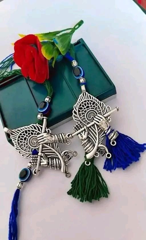 Allure Fashion Bhaiya Bhabhi Designer Couple Rakhi