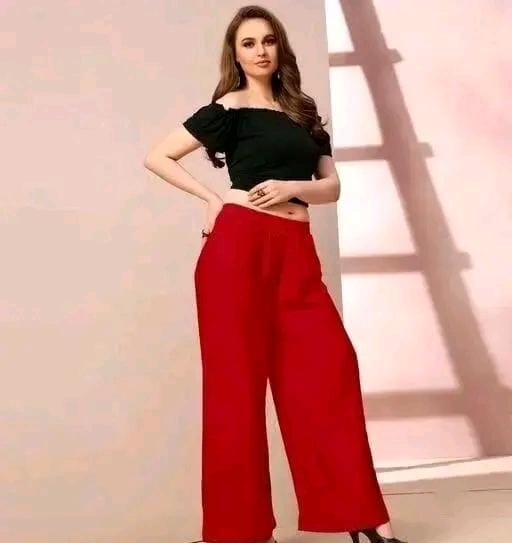 Allure Fashion Women's Flared Plazzao