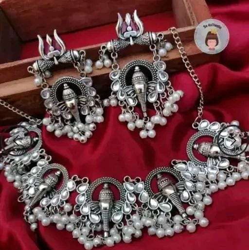Allure Fashion Oxidised jewellery set