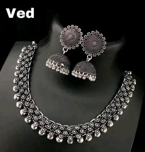 Allure Fashion Oxidised jewellery set