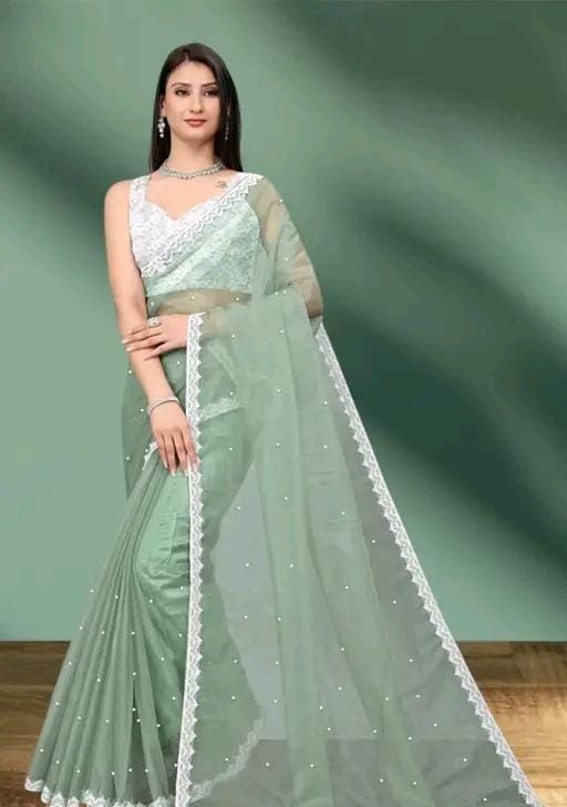 Allure Fashion Women's party wear Saree