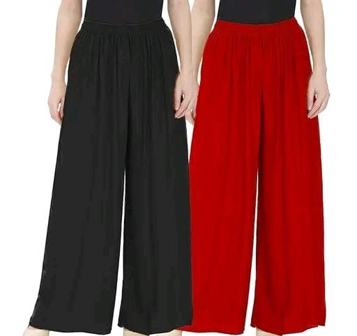 Allure Fashion Women's Flared Sharara Plazzao Combo