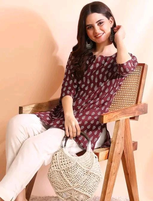 Allure Fashion Women's Short kurti Tunics