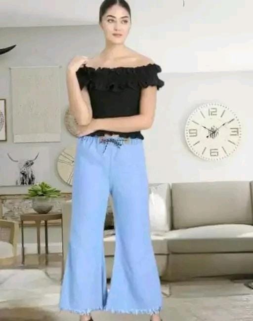 Allure Fashion Women's Flared Plazzao
