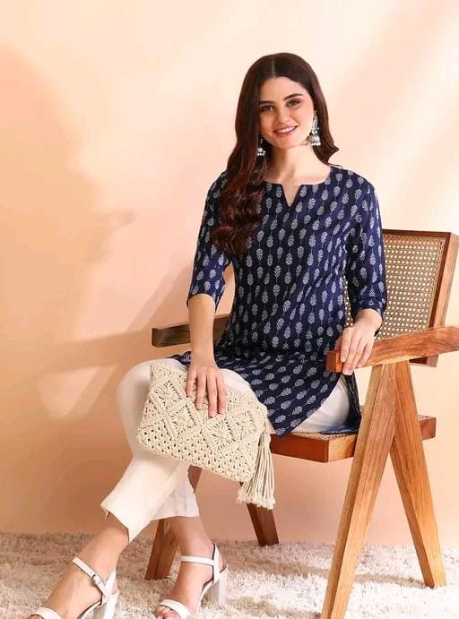 Allure Fashion Women's Short kurti Tunics