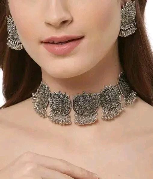 Allure Fashion Oxidised jewellery set