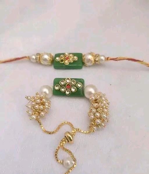 Allure Fashion Bhaiya Bhabhi Evil eye Couple Rakhi