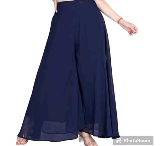 Allure Fashion Women's Flared Sharara Plazzao