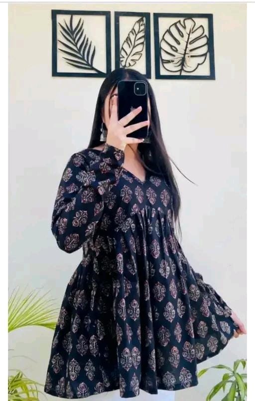 Allure Fashion Women's Short kurti Tunics
