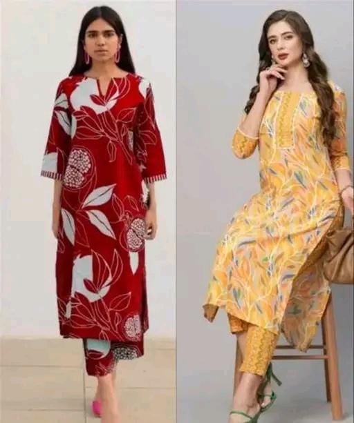 Allure Fashion Women's kurta sets Combo