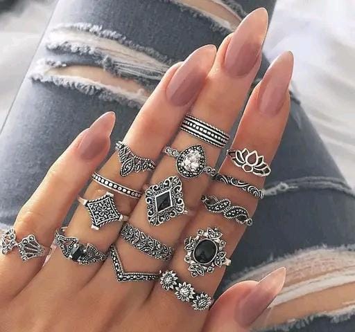 Allure Fashion Women's Combo Rings
