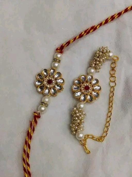 Allure Fashion Bhaiya Bhabhi Designer Couple Rakhi