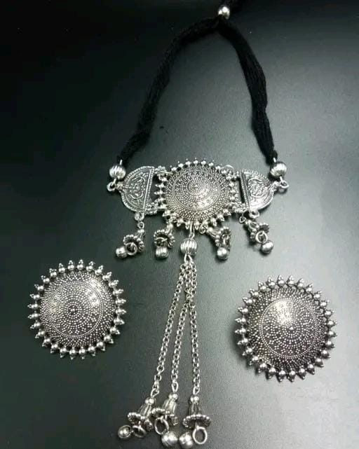 Allure Fashion Oxidised jewellery set
