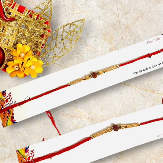 Allure Fashion  Rakhi for Brother and Bhabhi Kids, Handmade Rakshabandhan Designer Rakhi for Bhaiya Bhabhi