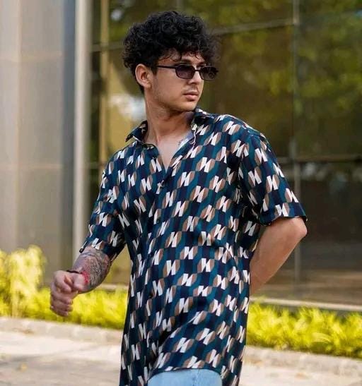Allure Fashion Premium Stylish Men’s  Shirt Half sleeves