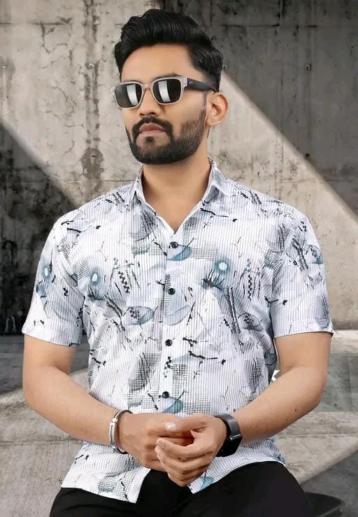 Allure Fashion Premium Stylish Men’s  Shirt Half sleeves