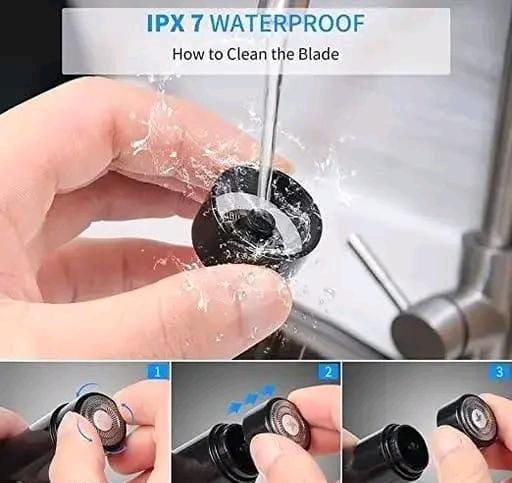 Allure Fashion Mini Electric Shaver Pocket size Waterproof Washable Portable