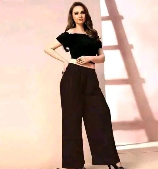 Allure Fashion Women's Flared Plazzao