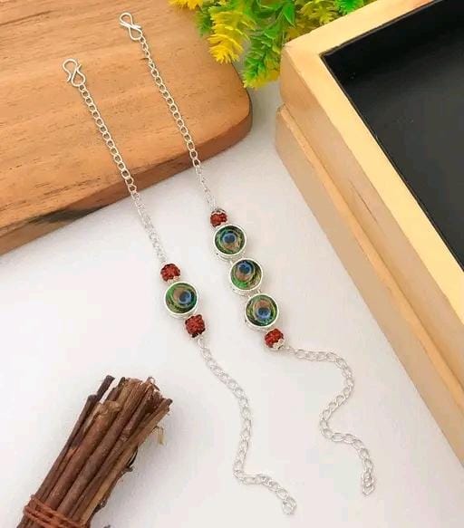 Allure Fashion Bhaiya Bhabhi Evil eye Couple Rakhi