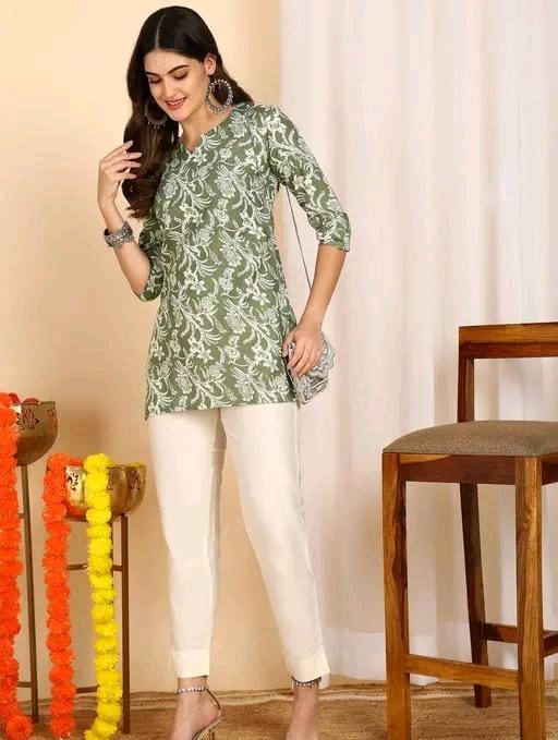 Allure Fashion Women's Short kurti Tunics