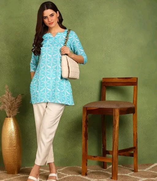 Allure Fashion Women's Short kurti Tunics