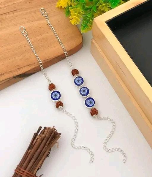 Allure Fashion Bhaiya Bhabhi Evil eye Couple Rakhi