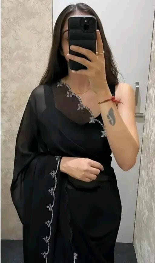 Allure Fashion women's Stylish organzaa saree