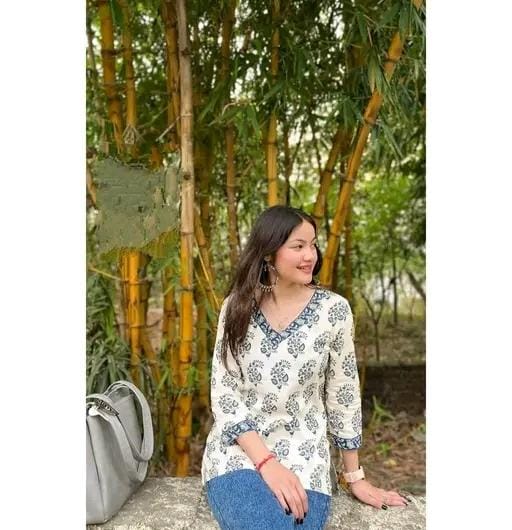 Allure Fashion Women's Short kurti Tunics