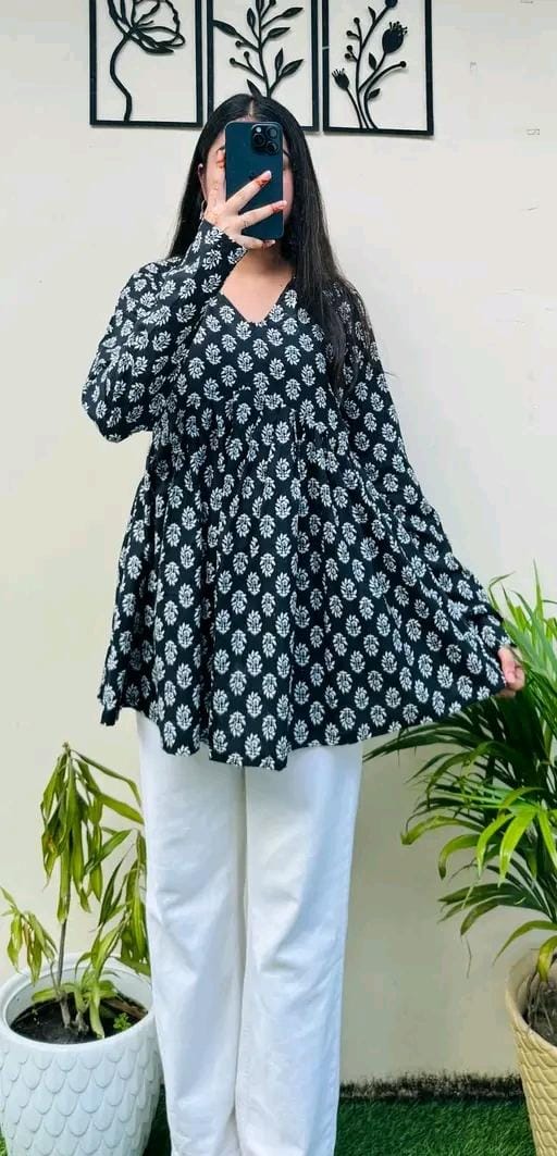 Allure Fashion Women's Short kurti Tunics