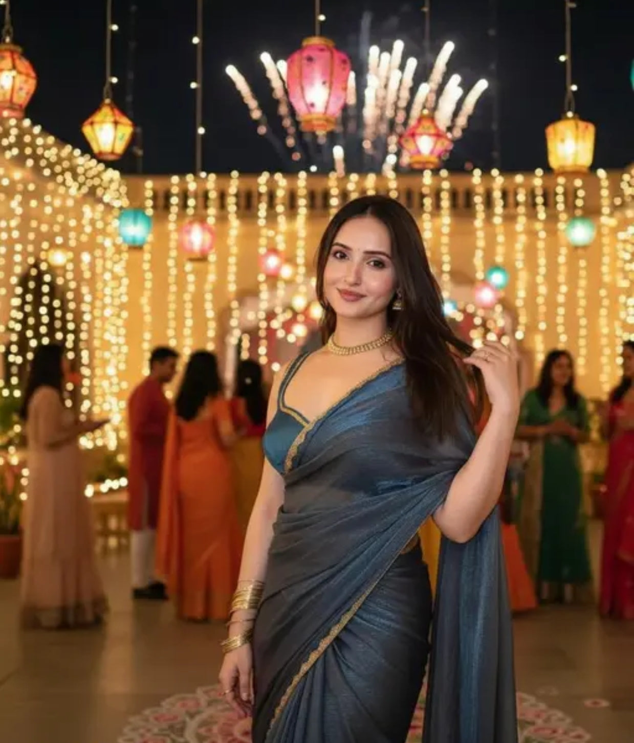 Allure Fashion Women's Viral Saree